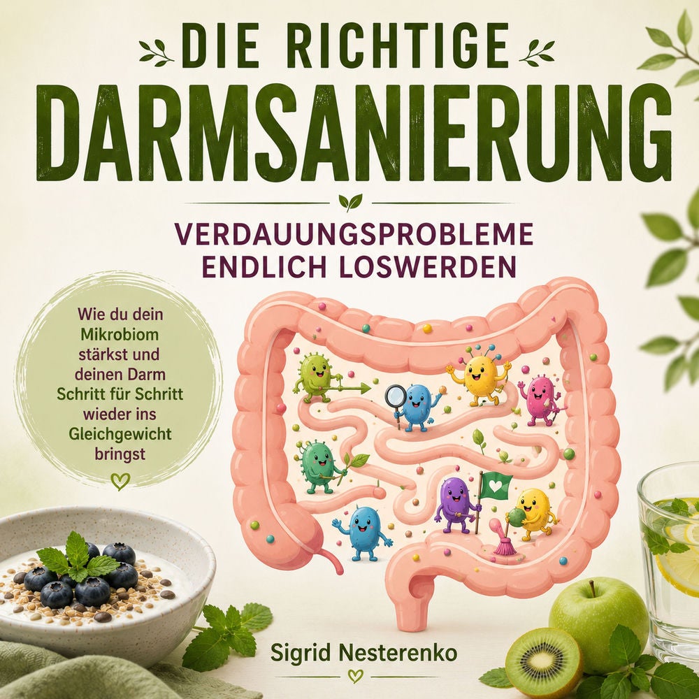Die richtige Darmsanierung- Verdauungsprobleme endlich loswerden