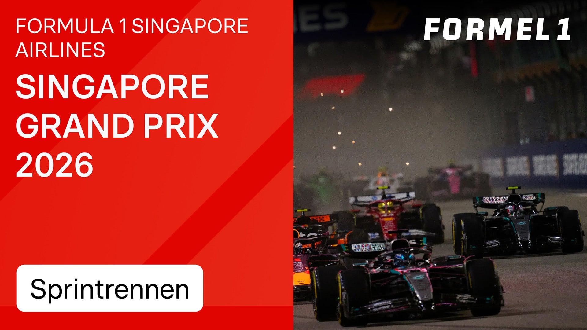 Formel 1: Singapore Airlines Grand Prix von Singapur 2026 - Sprint