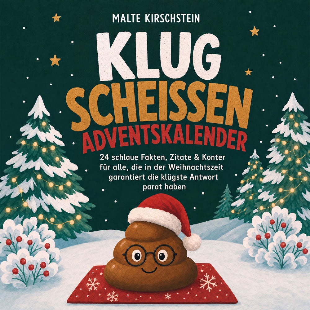 Klug scheißen Adventskalender: 24 schlaue Fakten, Zitate & Konter für alle, die in der Weihnachtszeit garantiert die klügste Antwo