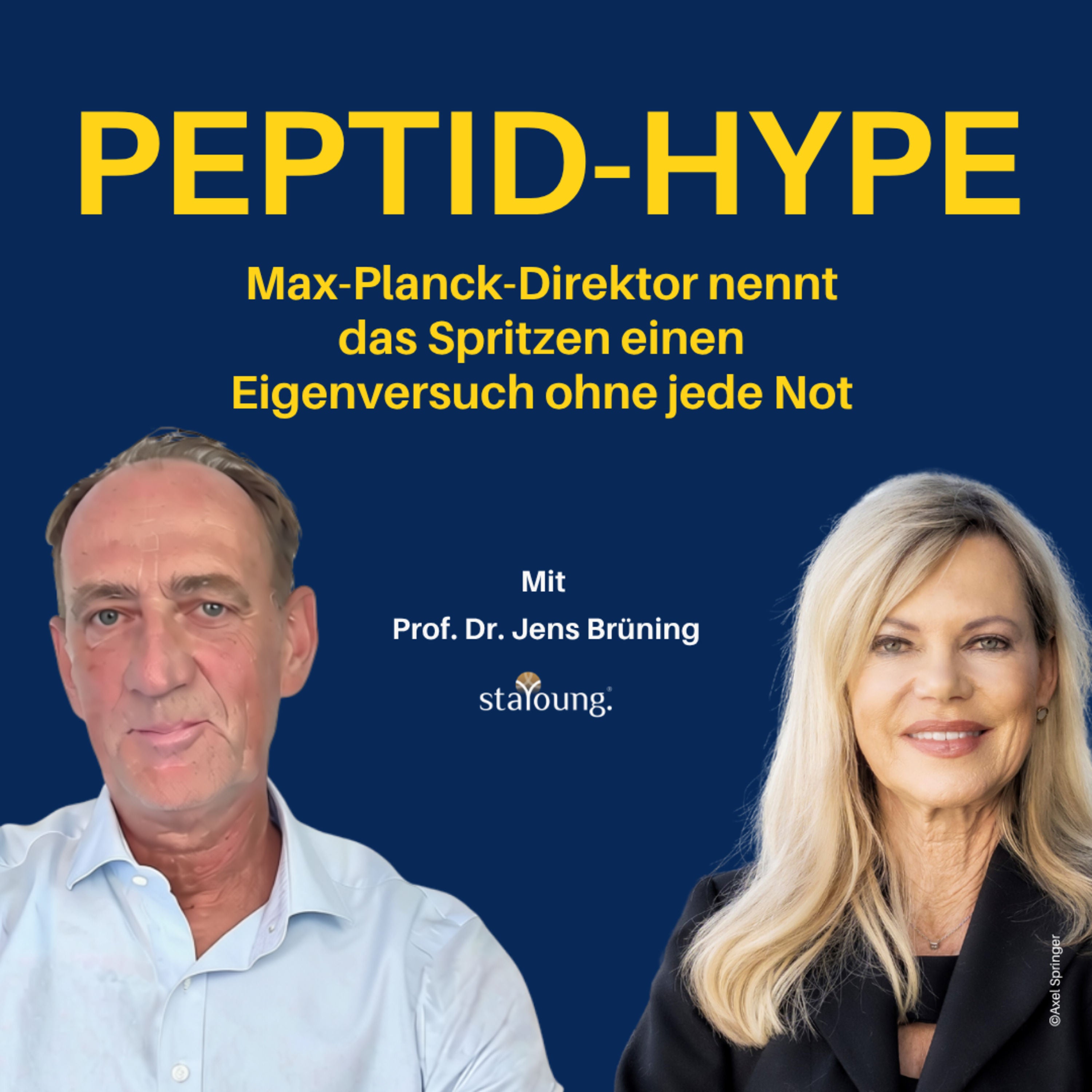Peptid-Hype: Max-Planck-Direktor nennt das Spritzen einen Eigenversuch ohne jede Not | Nina Ruge