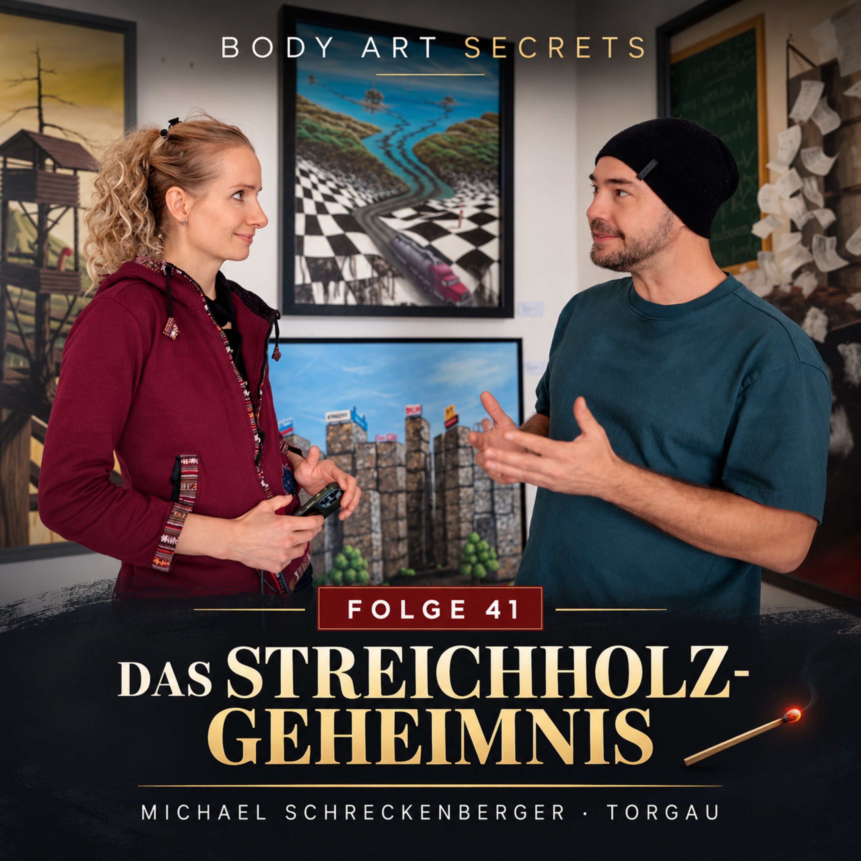 41 Das Streichholz-Geheimnis | Interview mit Michael Schreckenberger in Torgau