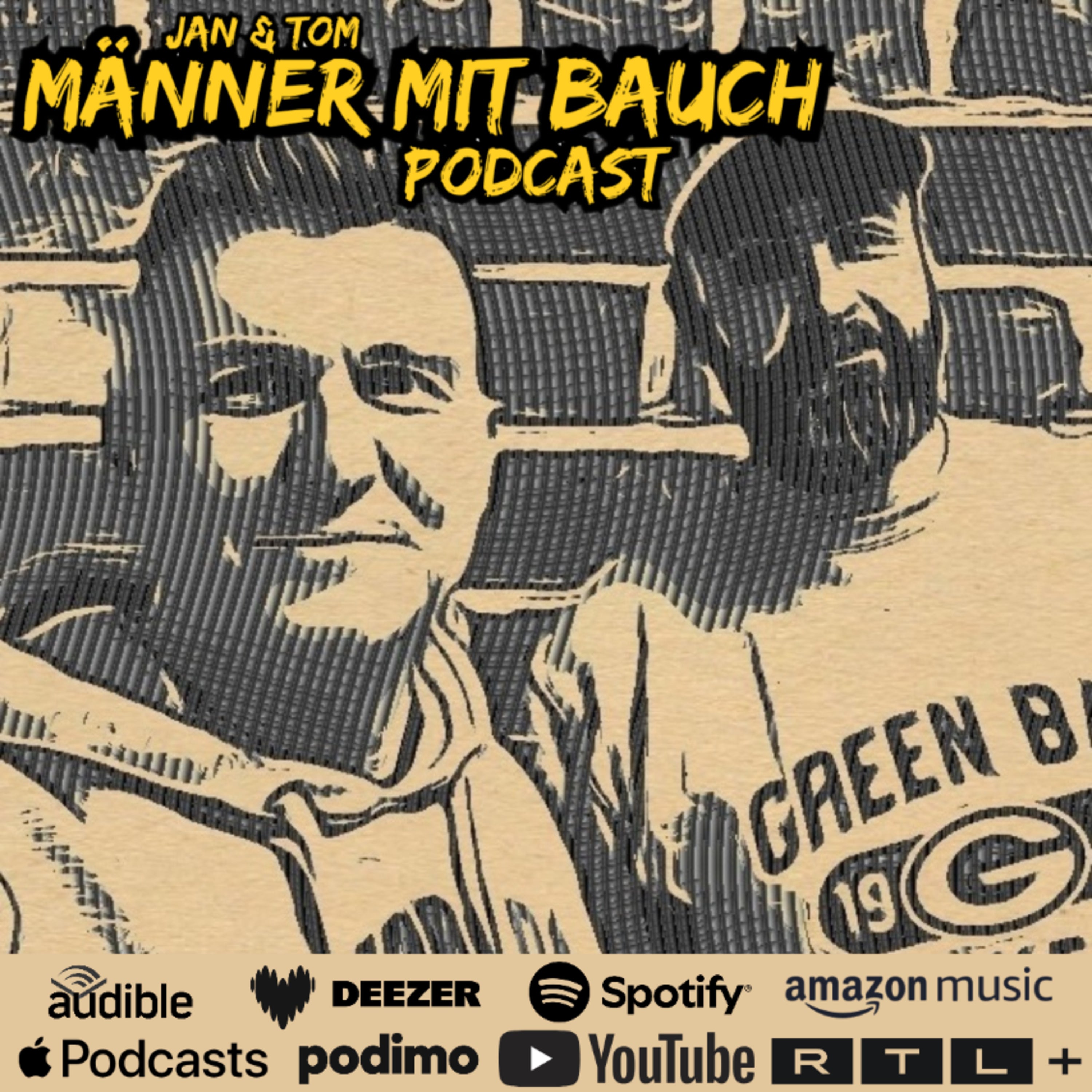 Männer mit Bauch