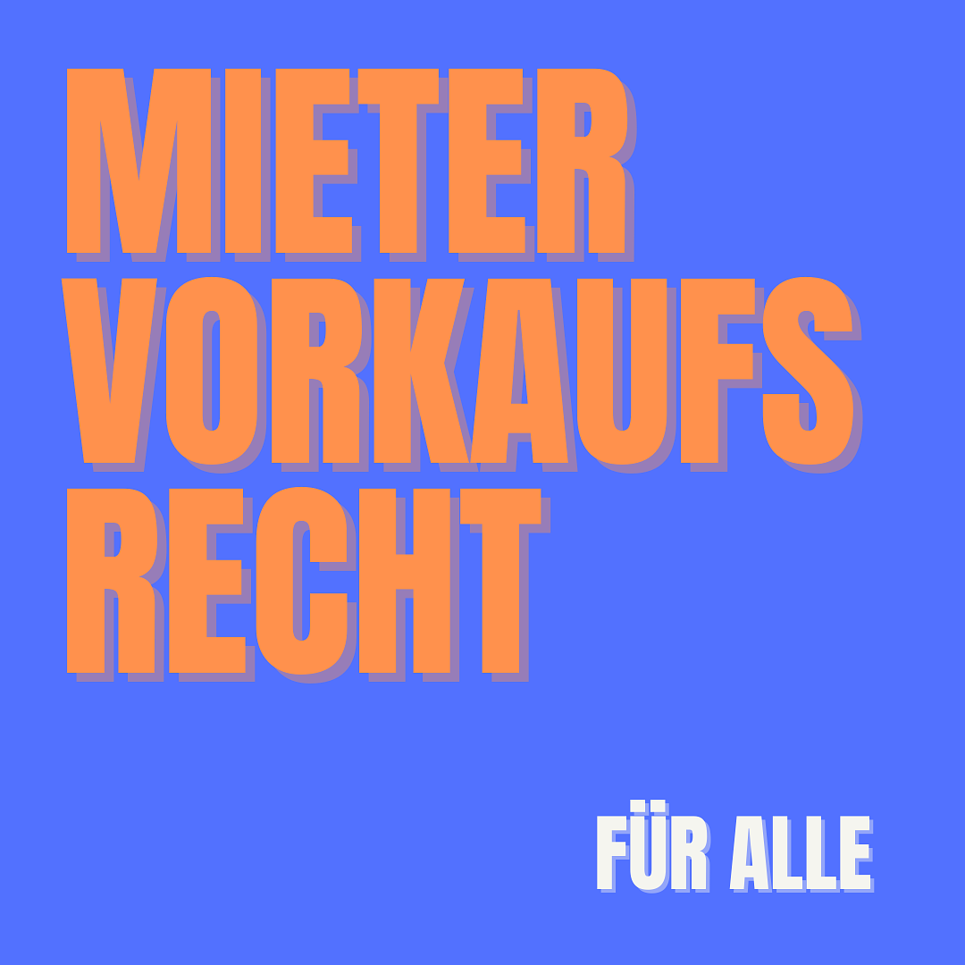 RS010 Ein neues Vorkaufrecht für alle Mieter von Wohnungen und Einfamilienhäusern