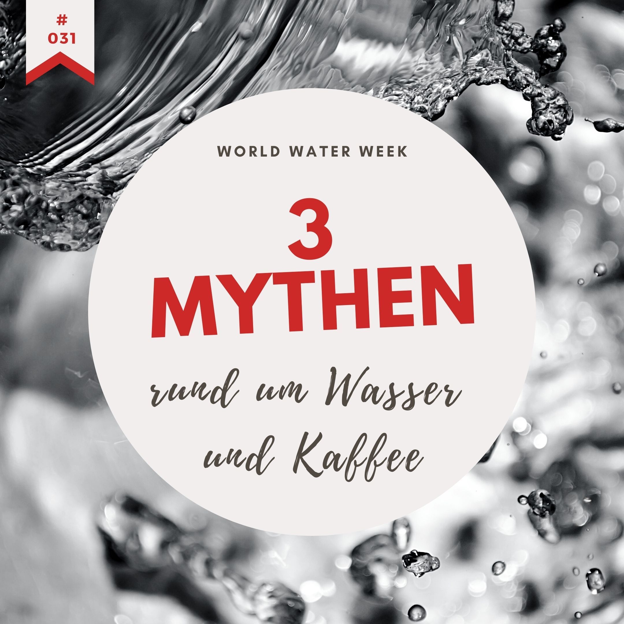 3 Mythen rund um Wasser & Kaffee