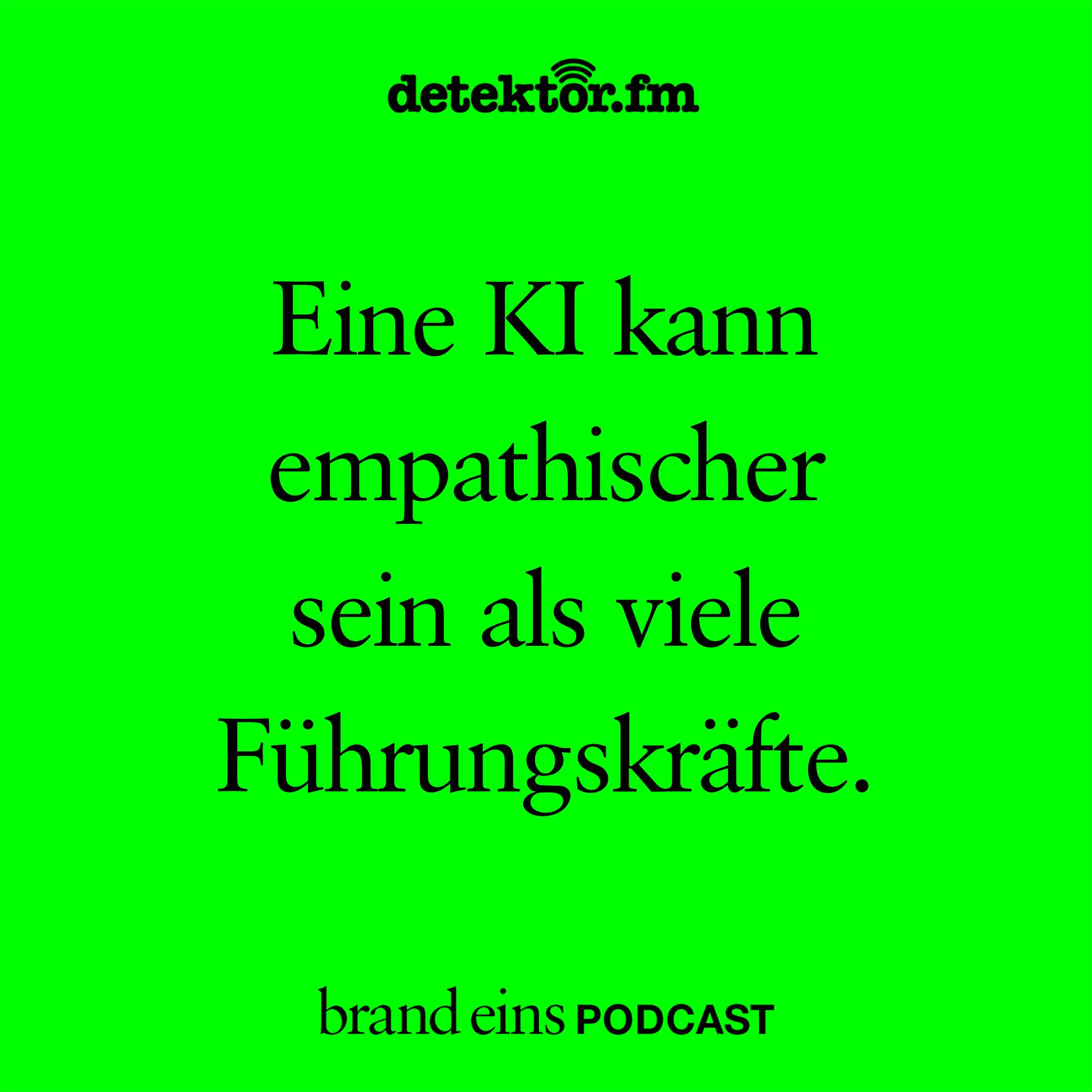 Wenn KI die Führung übernimmt