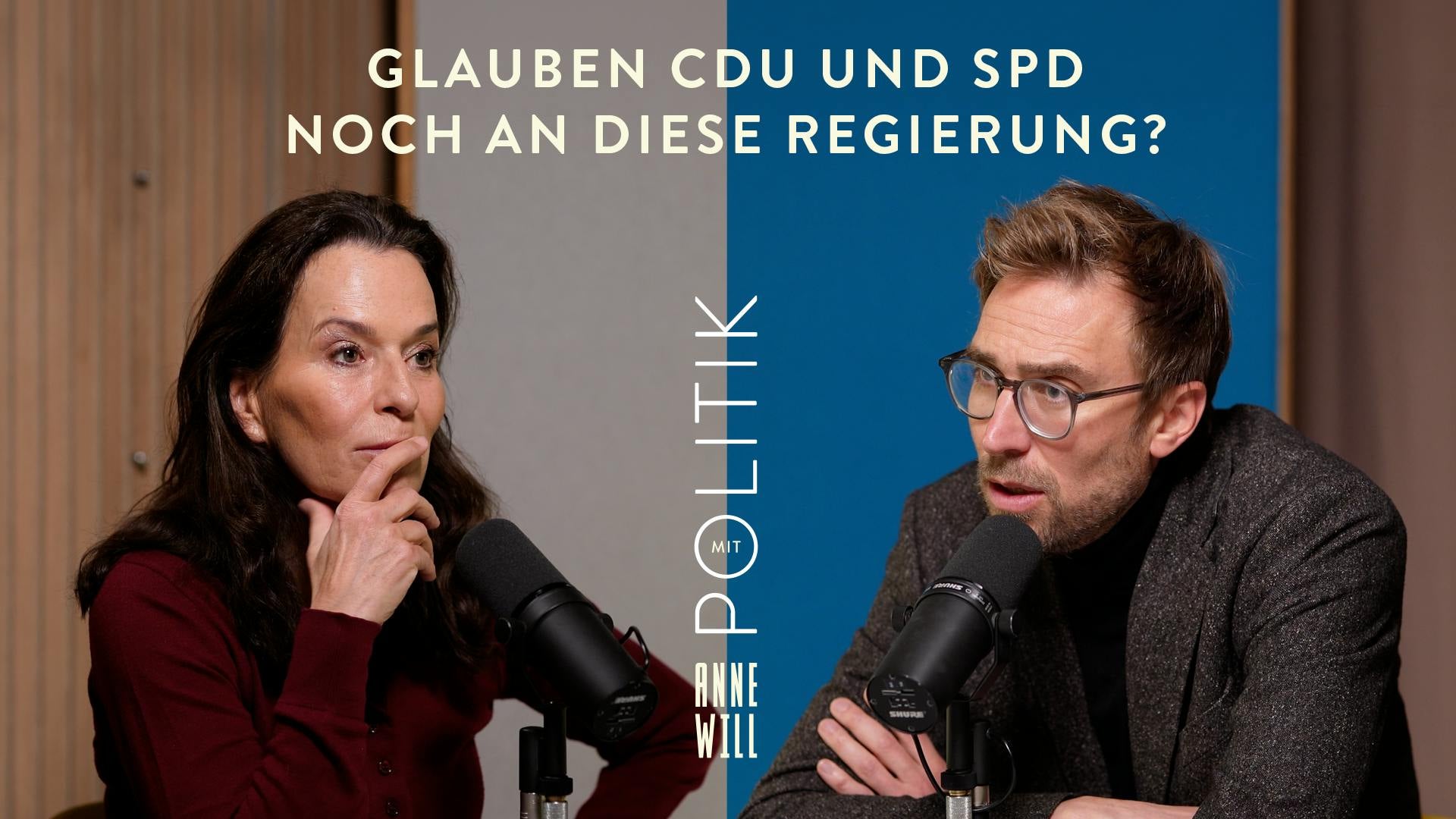 Glauben CDU und SPD noch an diese Regierung? Mit Veit Medick