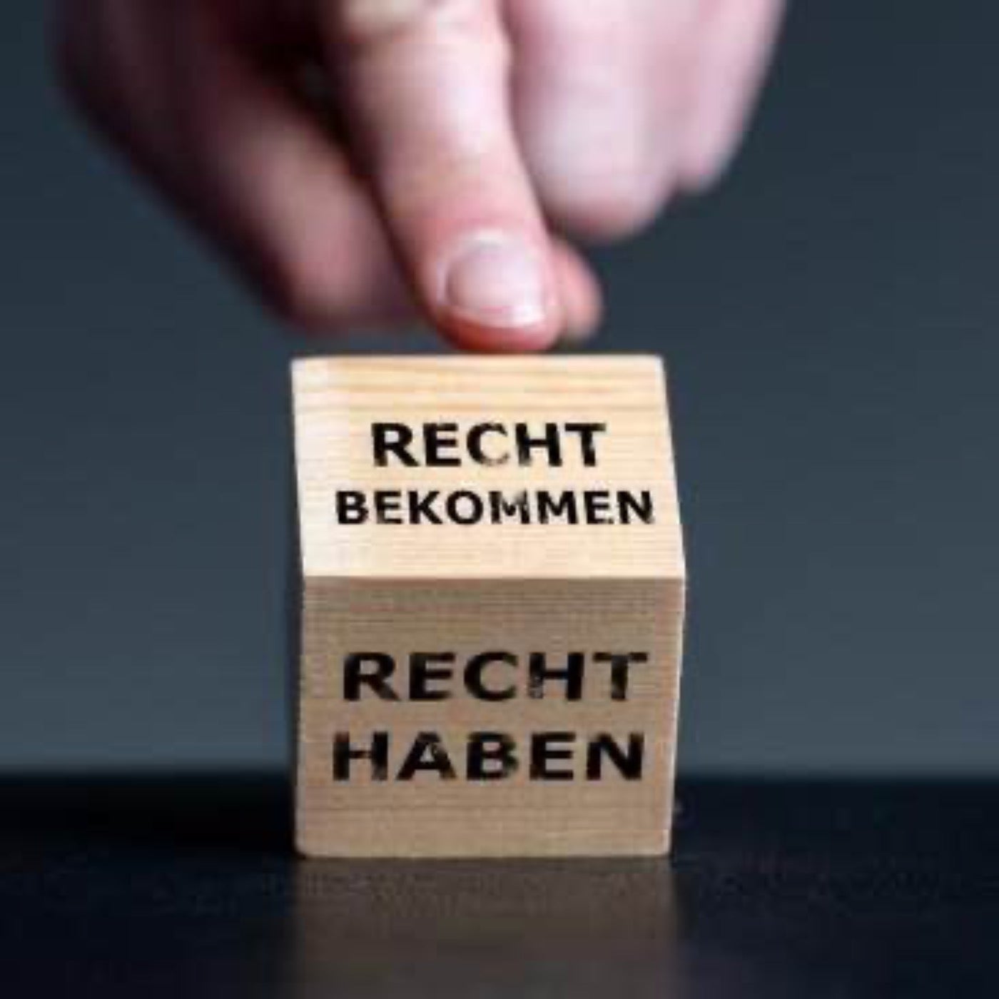 Recht haben und Recht bekommen