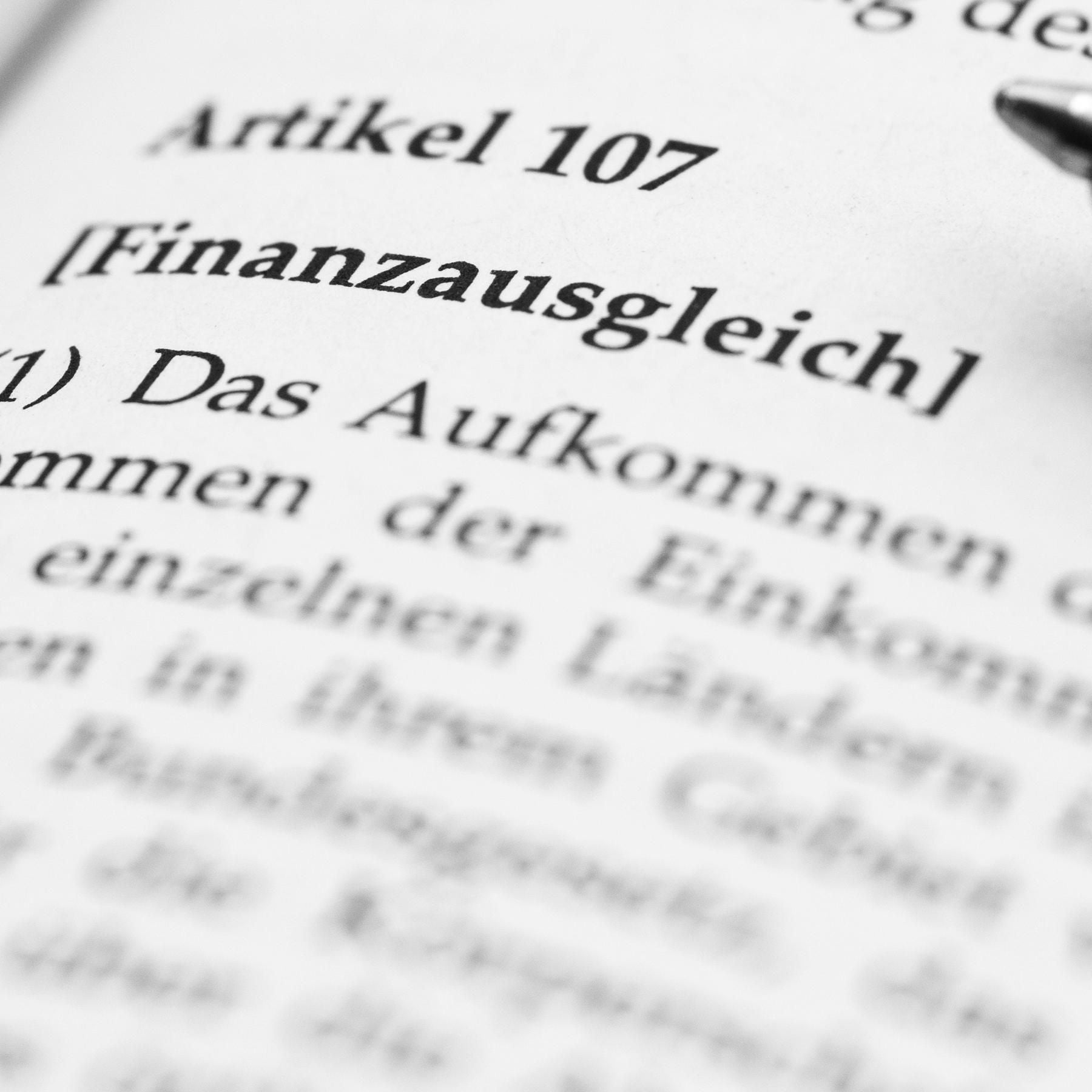 Streit um den Länderfinanzausgleich