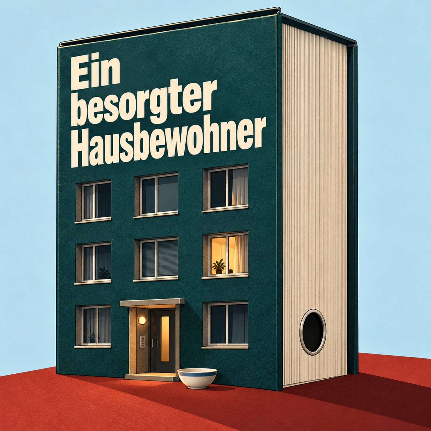 Ein besorgter Hausbewohner