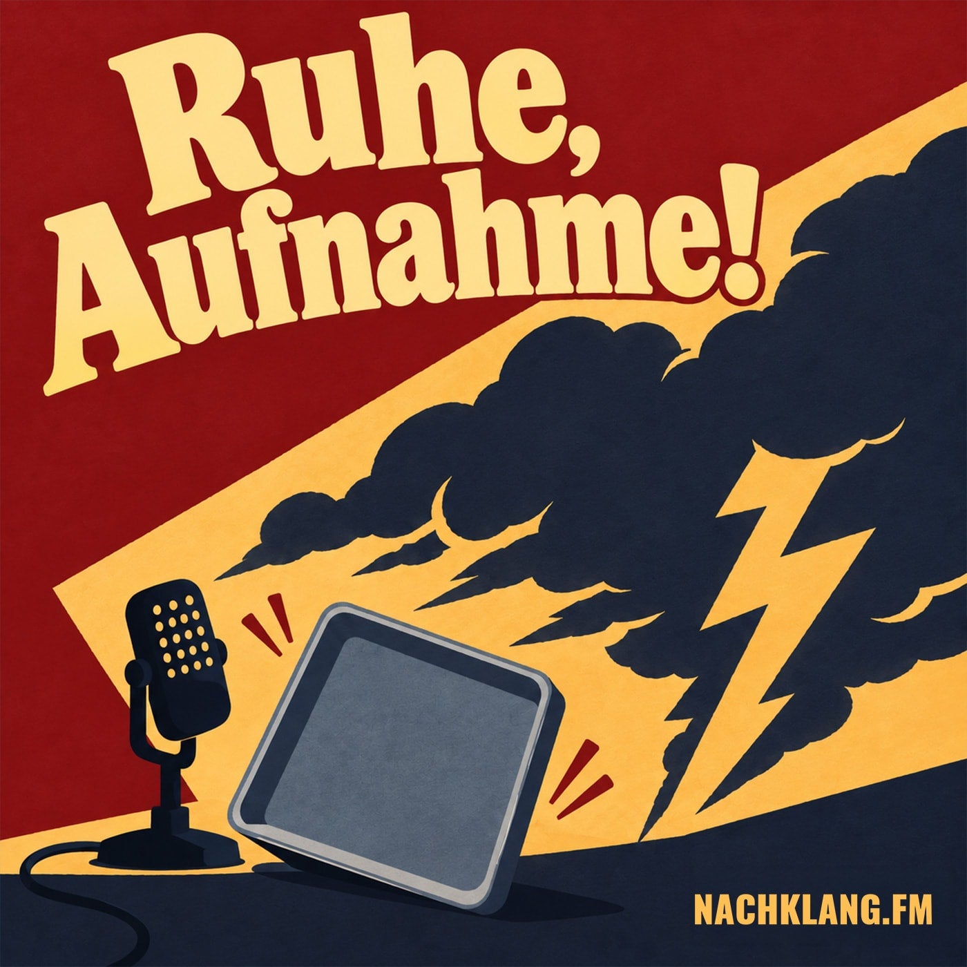 Ruhe, Aufnahme!