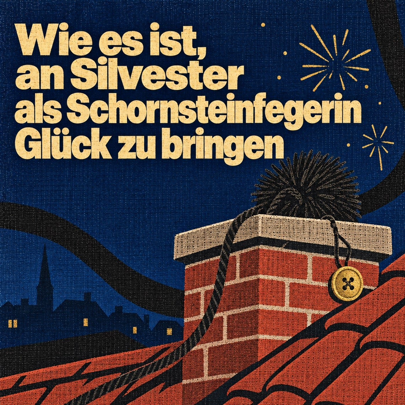 Wie es ist, an Silvester als Schornsteinfegerin Glück zu bringen