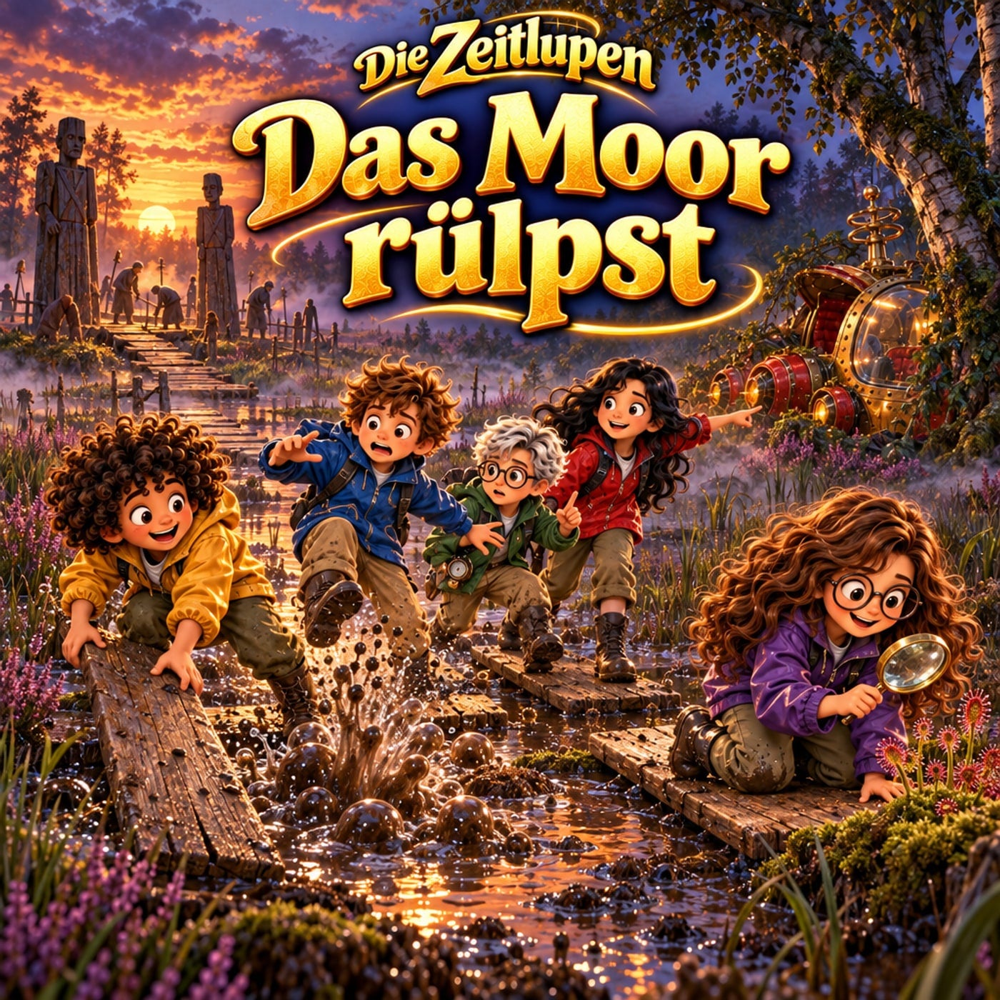 Das Moor rülpst