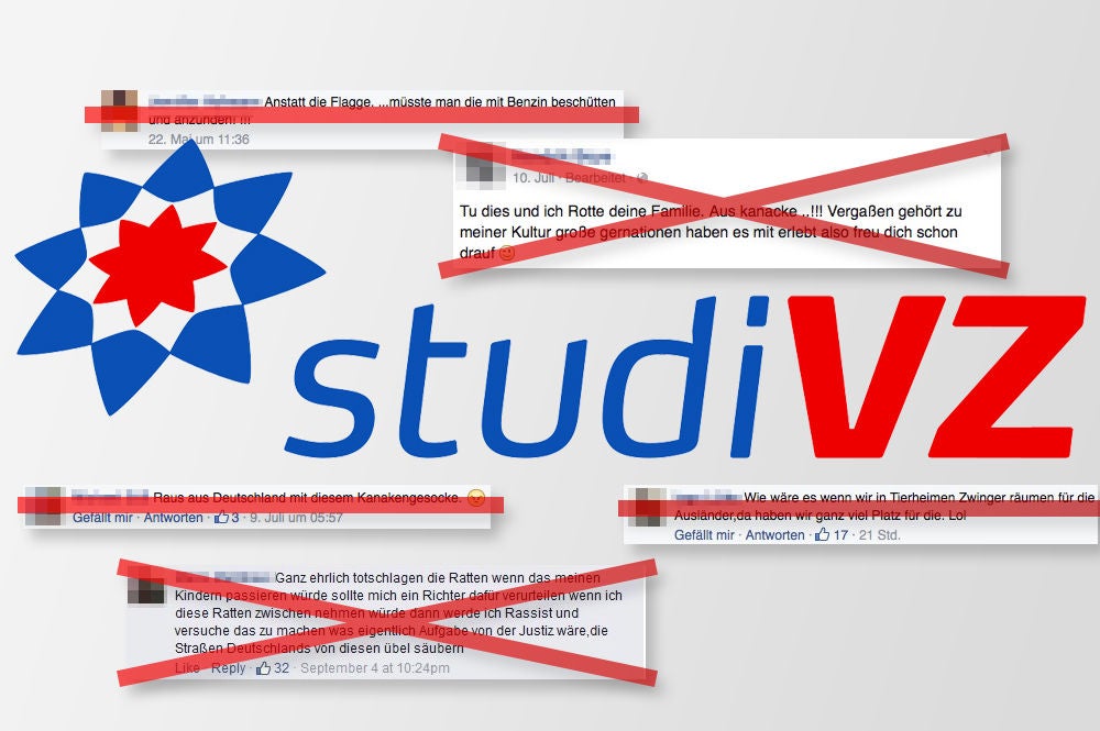 Vorbildlich: Noch kein einziger Hetzkommentar auf studiVZ in diesem Jahr