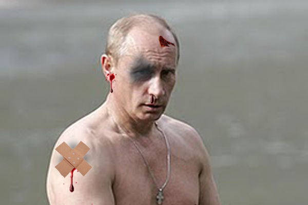 Oben ohne auf Pferd: Putin von Jugendlichen verprügelt, weil sie ihn für schwul hielten
