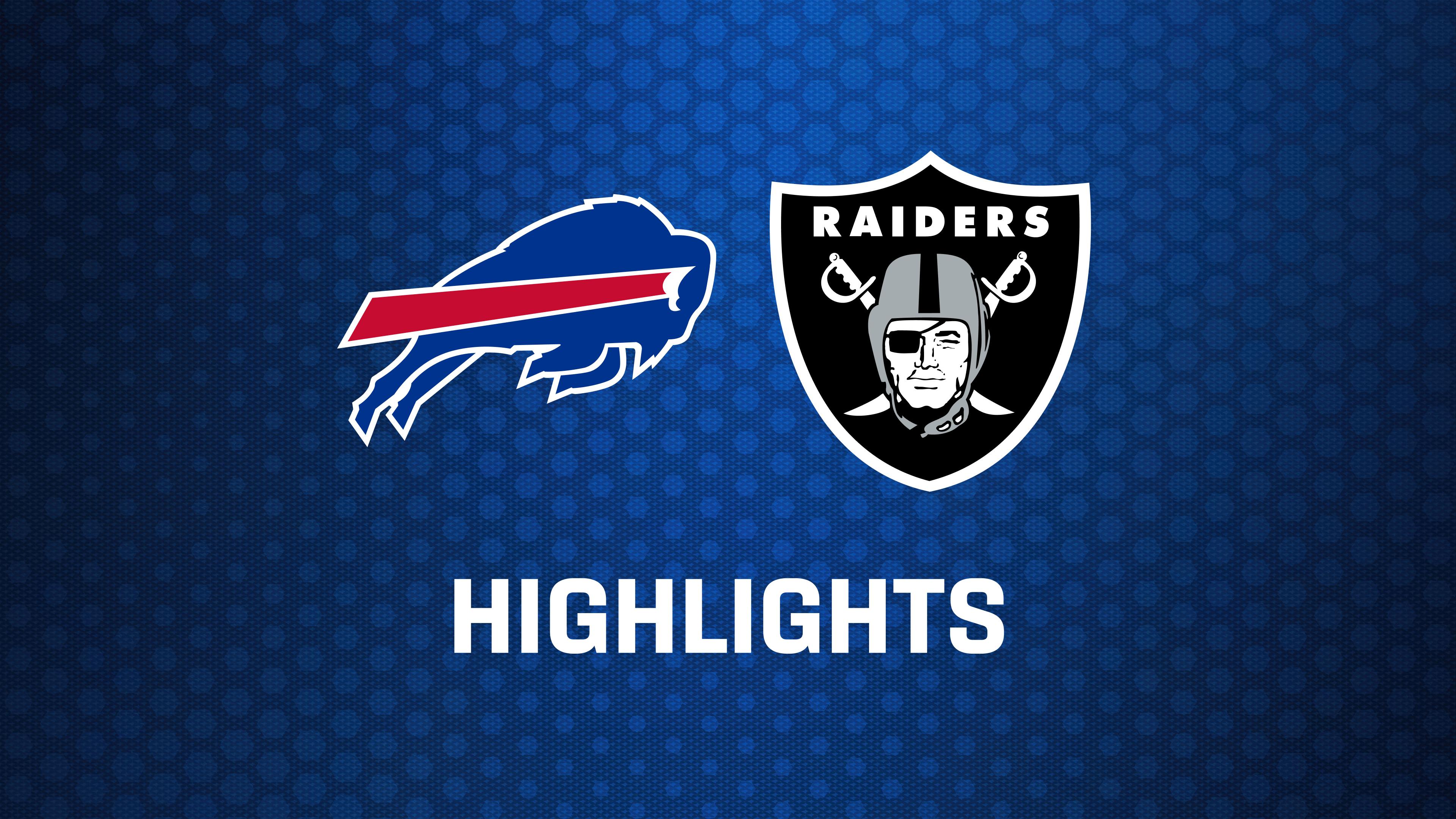 WEEK 6: Buffalo Bills at Las Vegas Raiders - Highlights