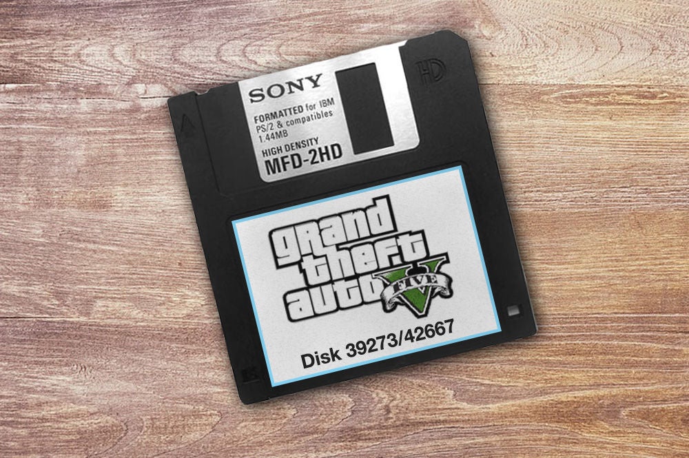 Mann merkt erst bei 39273. Installationsdiskette, dass sein PC nicht für GTA V geeignet ist
