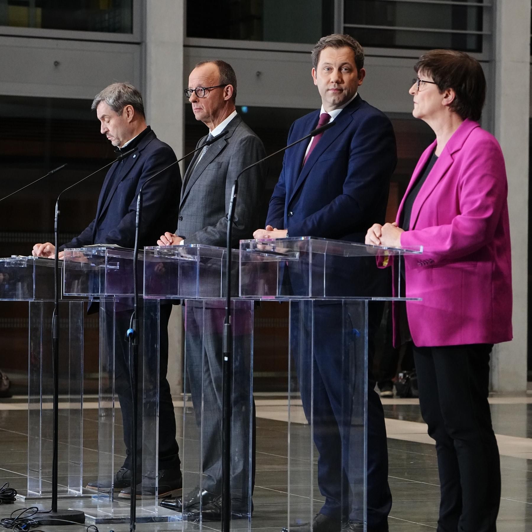 Nach den Sondierungen: Regierungsbildung nimmt Fahrt auf
