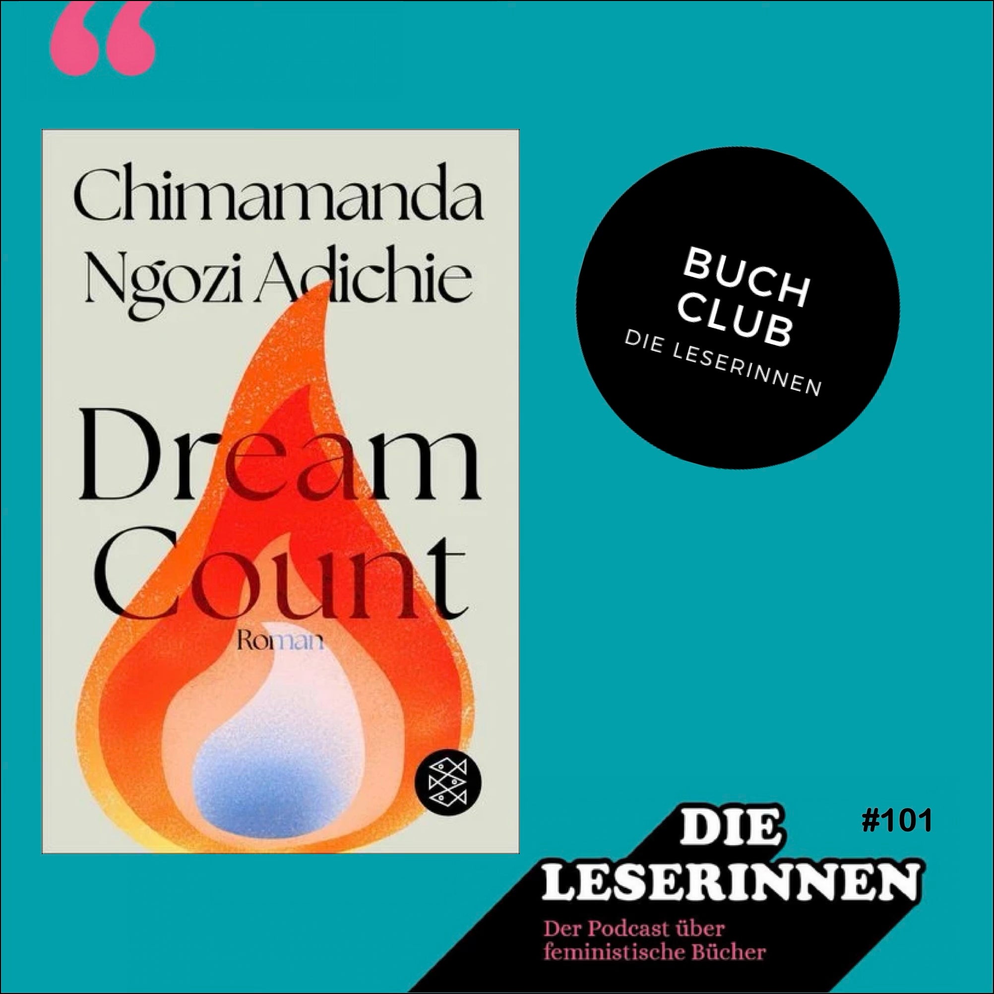 Zähl deine Träume mit Dream Count von Chimamanda Ngozi Adichie im Buch Club