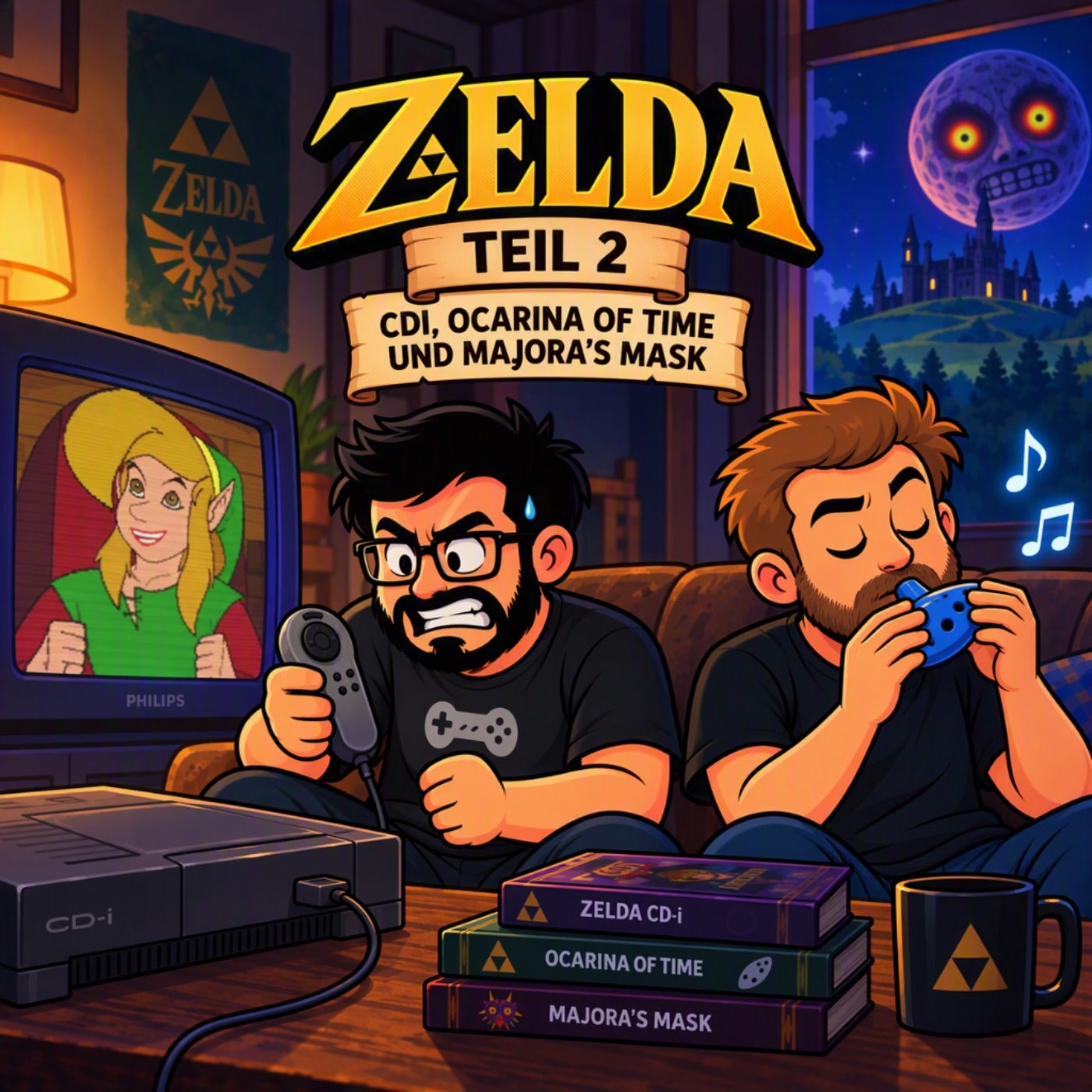 Zelda Teil 2: CD-i-Schrott, Ocarina-Wunder und ein Mond, der nervt