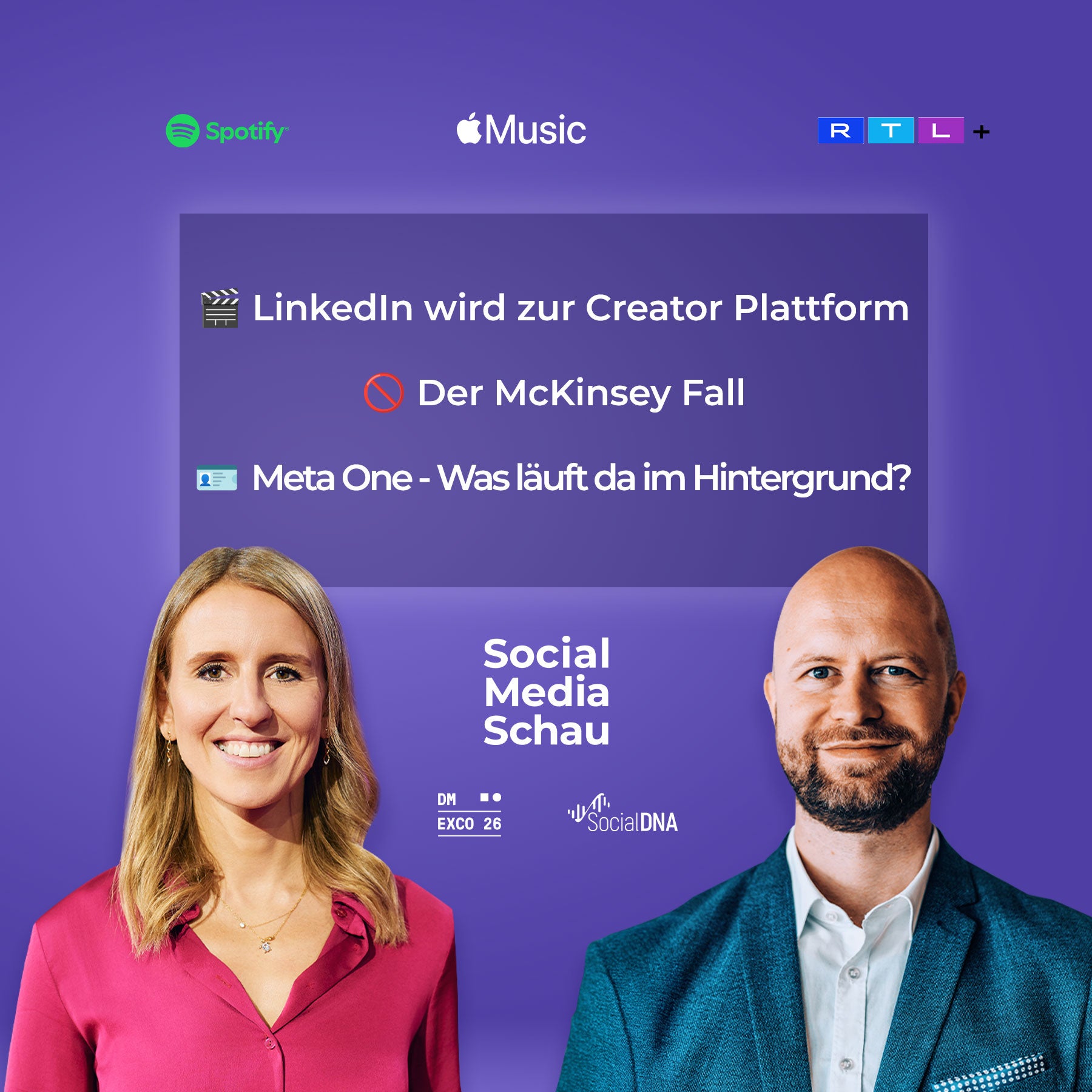 LinkedIn wird zur Creator Plattform | Der McKinsey Fall | Meta One - Was läuft da im Hintergrund? #SMS29