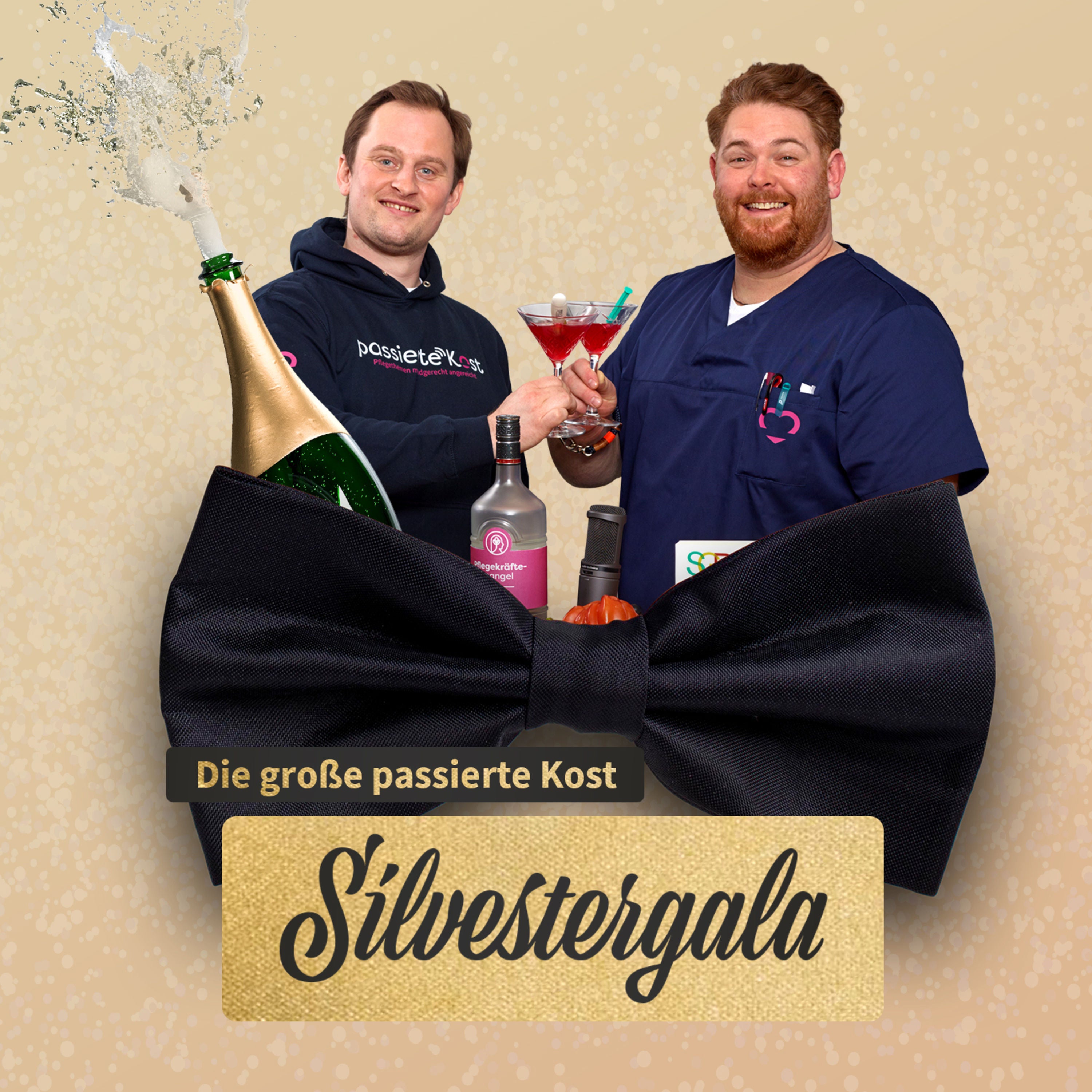 Die große passierte Kost Silvestergala