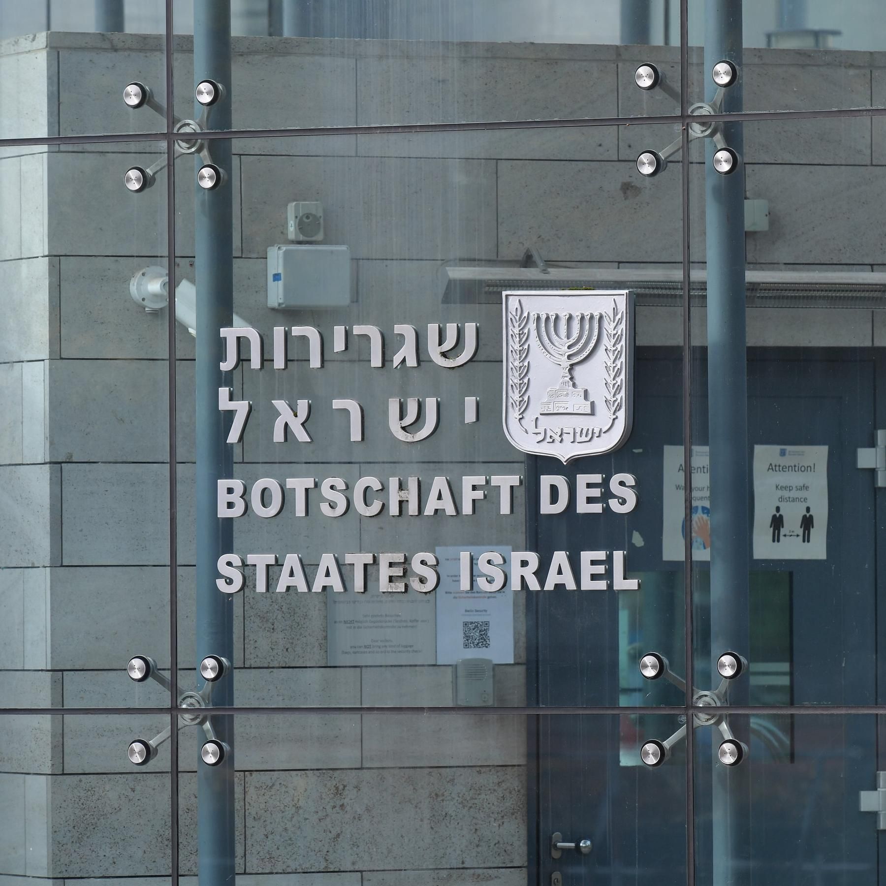 Geplanter Terroranschlag auf israelische Botschaft in Berlin