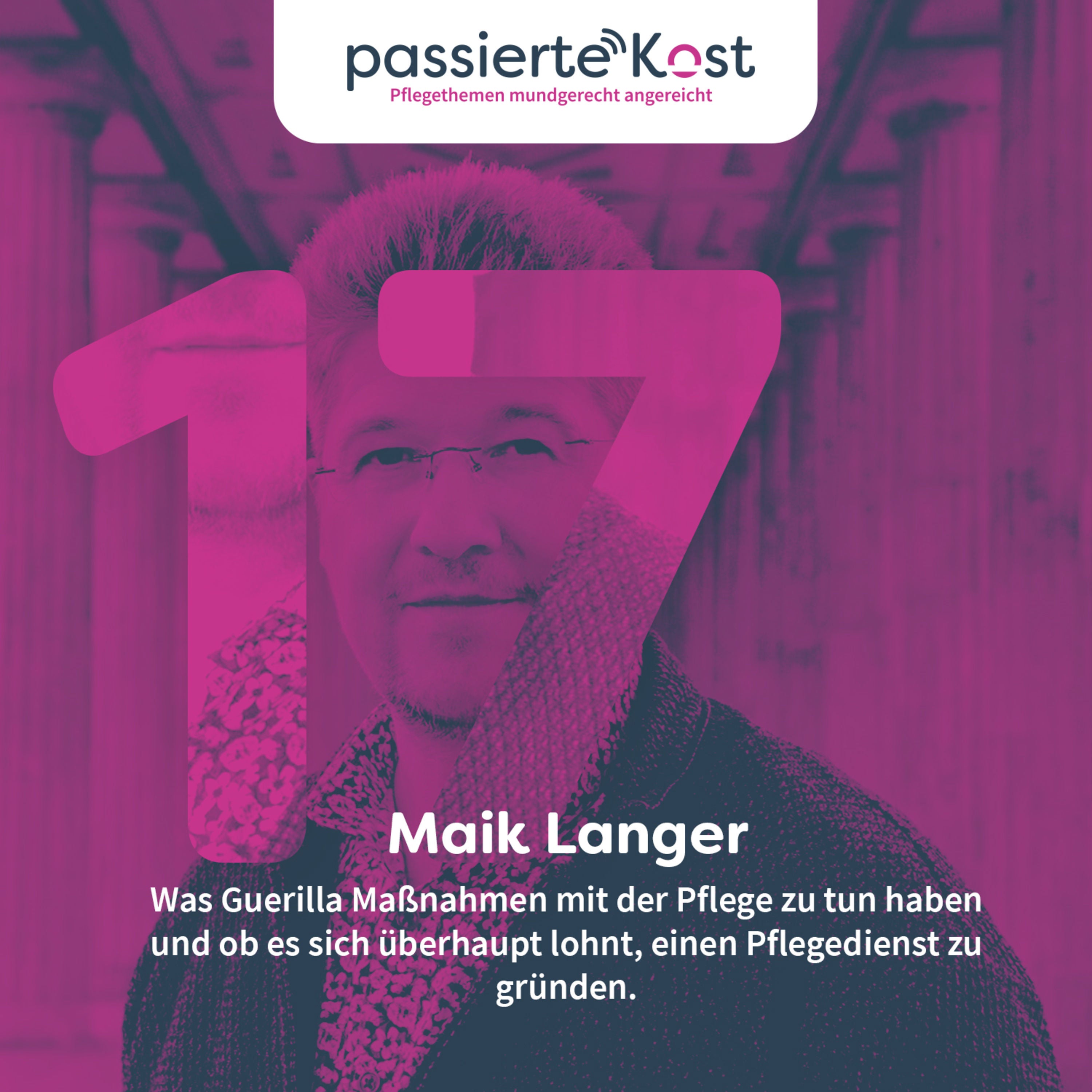Folge 17: Was Guerilla Maßnahmen mit der Pflege zu tun haben und ob es sich überhaupt lohnt, einen Pflegedienst zu gründen.