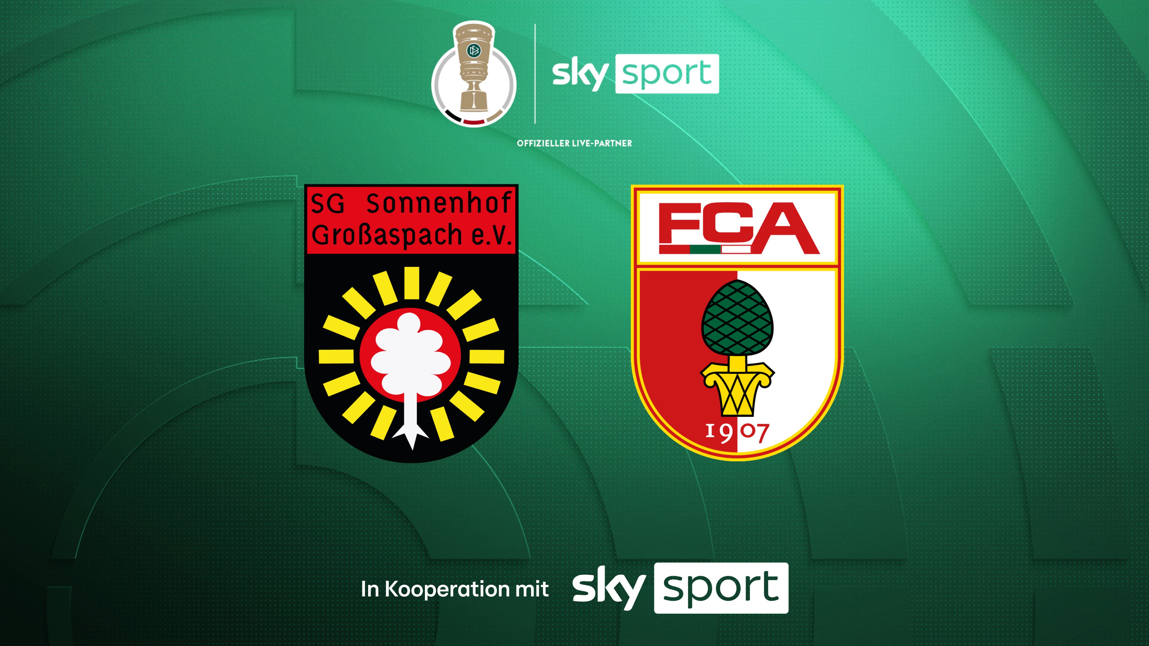 SG Sonnenhof Großaspach - FC Augsburg, 2. Runde