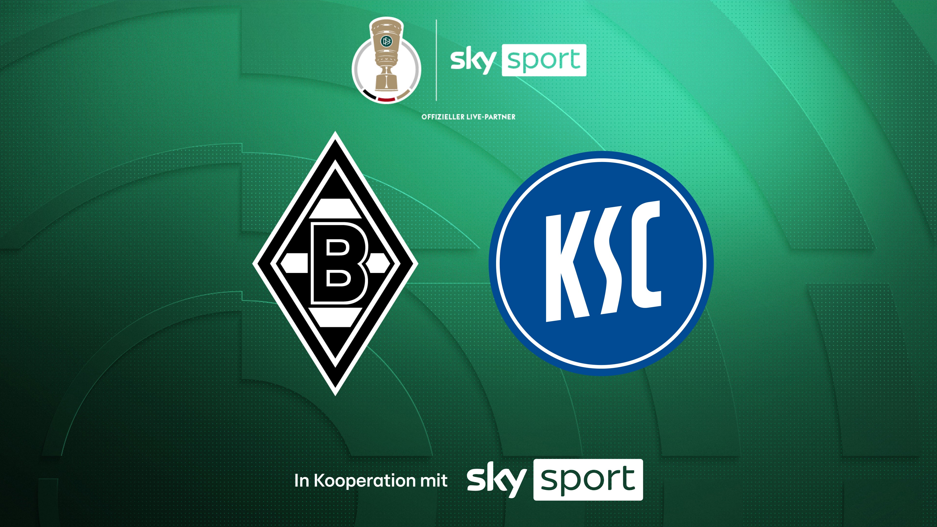 Borussia Mönchengladbach - Karlsruher SC, 2. Runde