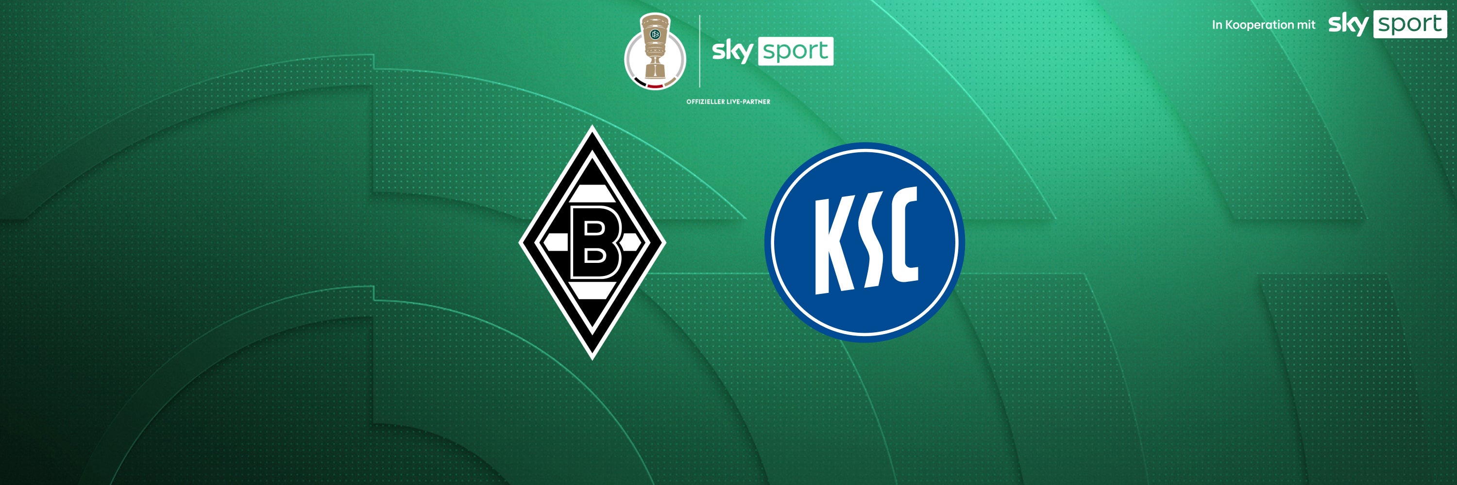 Borussia Mönchengladbach - Karlsruher SC, 2. Runde