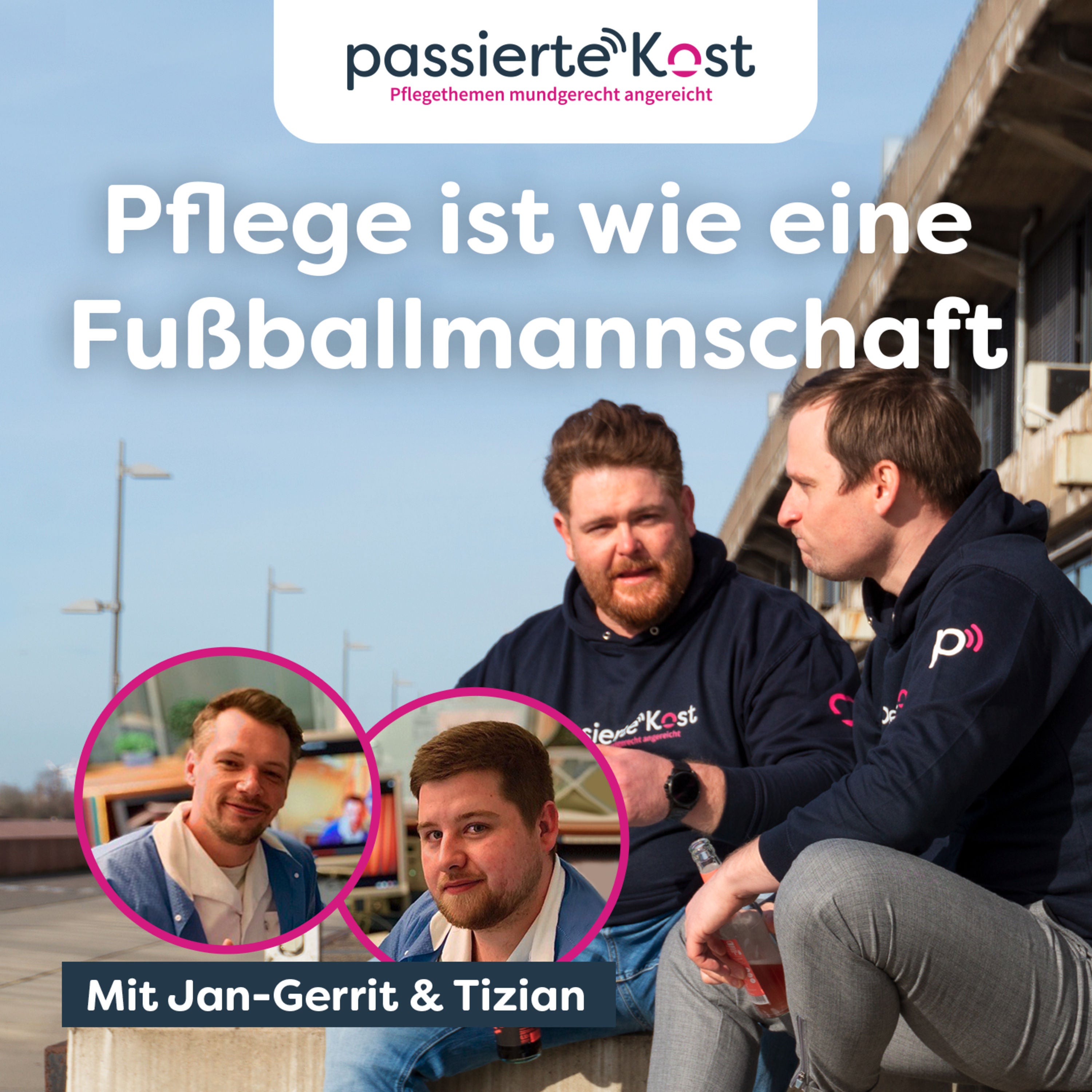Folge 4: Pflege ist wie eine Fußballmannschaft - wie man Musik pumpt und warum Werner Spaß an Masken hat.