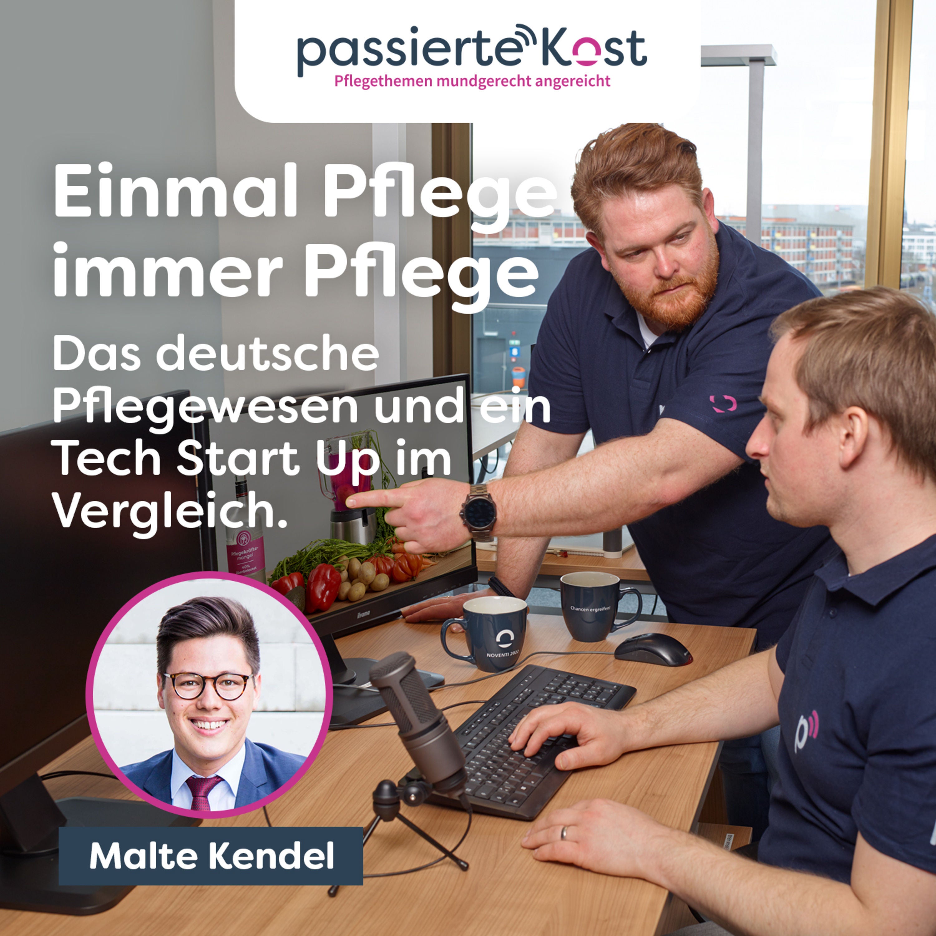 Folge 6: Einmal Pflege immer Pflege - Von Darmstadt über Aalen ins Start Up Tal Sillicon Valley – Das deutsche Pflegewesen und ein Tech Start Up im Vergleich.