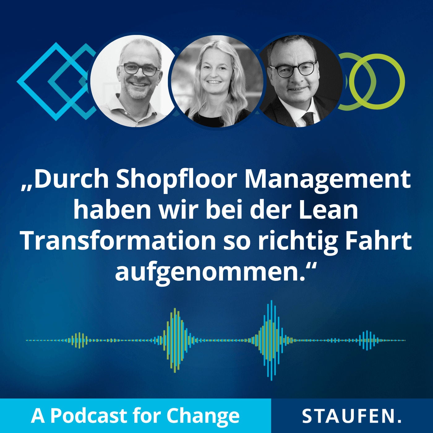 Episode 26: „Durch Shopfloor Management haben wir bei der Lean Transformation so richtig Fahrt aufgenommen.“
