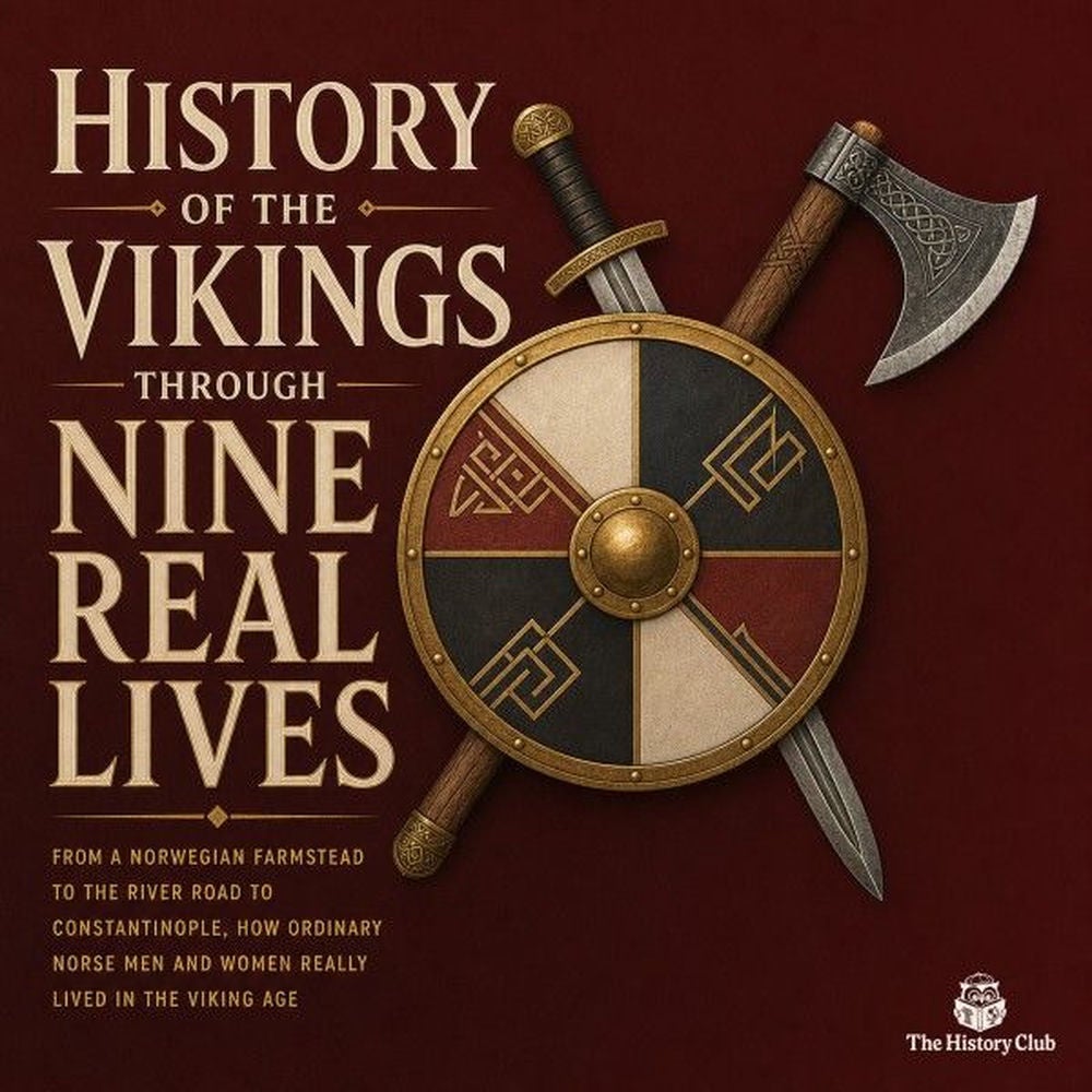 History of the Vikings Through Nine Real Lives