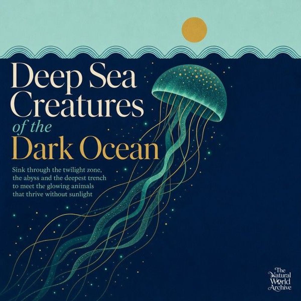Deep Sea Creatures of the Dark Ocean