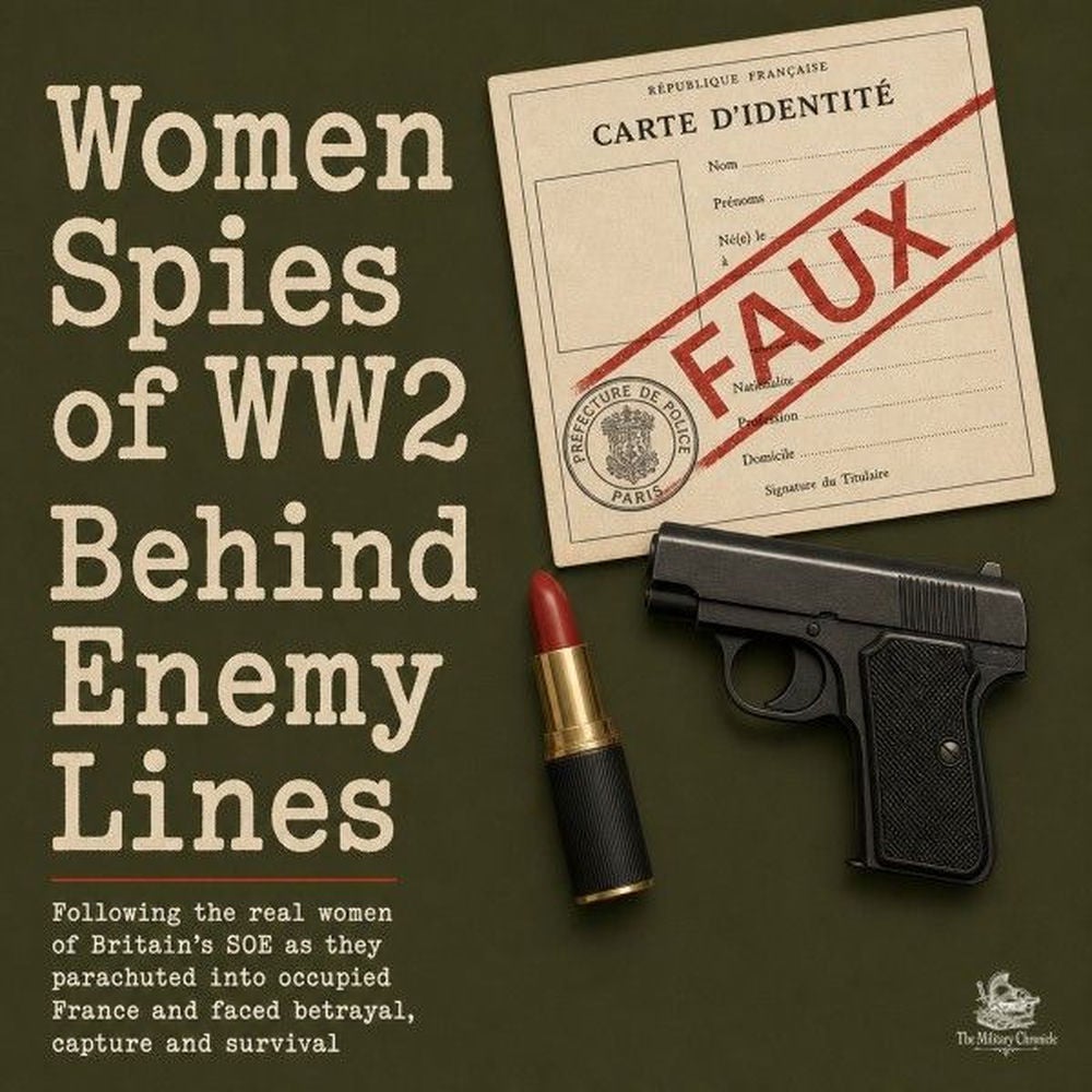 Women Spies of Ww2 Behind Enemy Lines