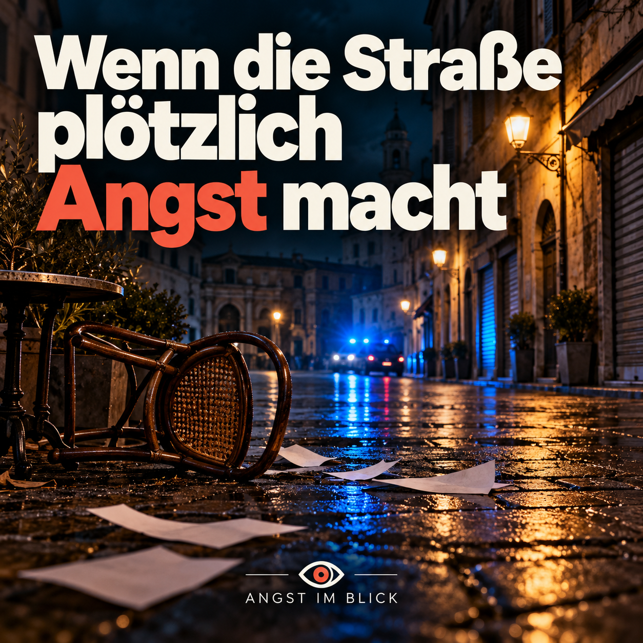Kann die Straße plötzlich Angst machen?