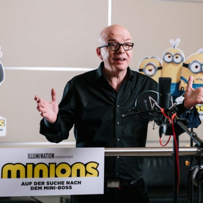 Oliver Rohrbeck: Die Stimme von Justus Jonas und Gru