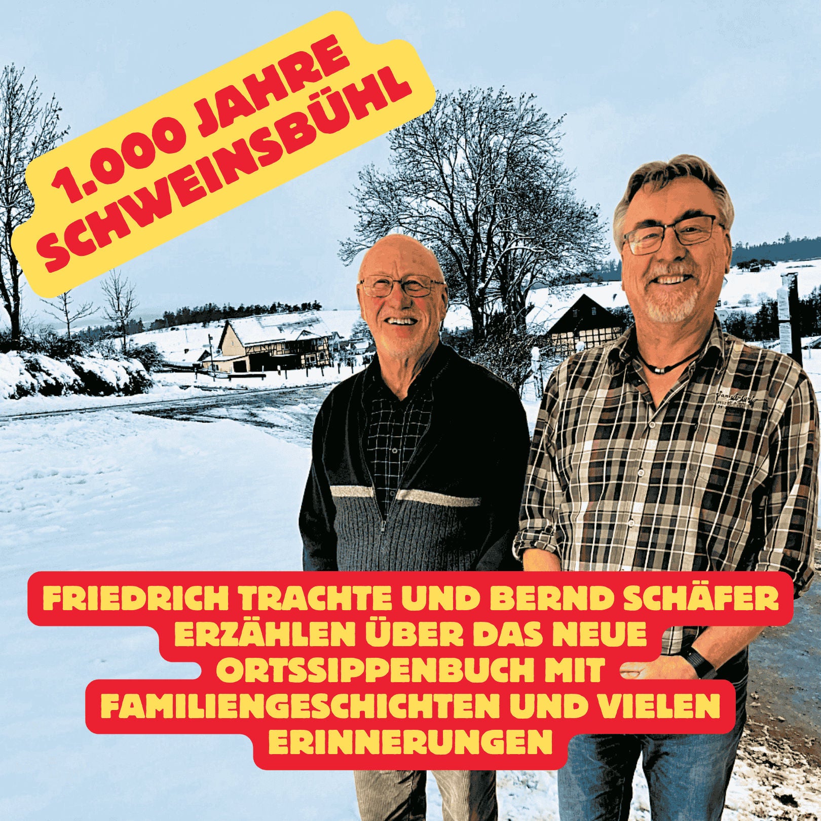 Folge 147: 1.000 Jahre Schweinsbühl - Familiengeschichte und Erinnerungen im neuen Ortssippenbuch