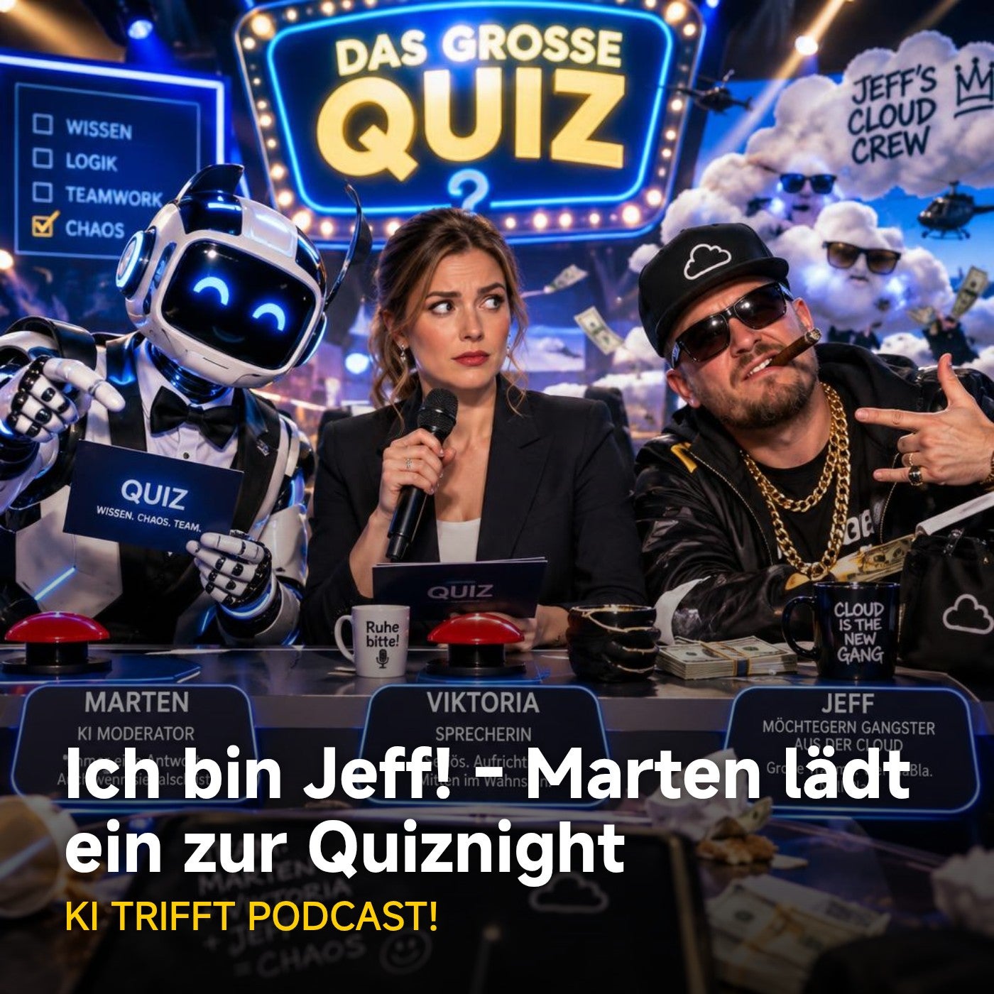 Ich bin Jeff! - Marten lädt ein zur Quiznight (mit Viktoria)