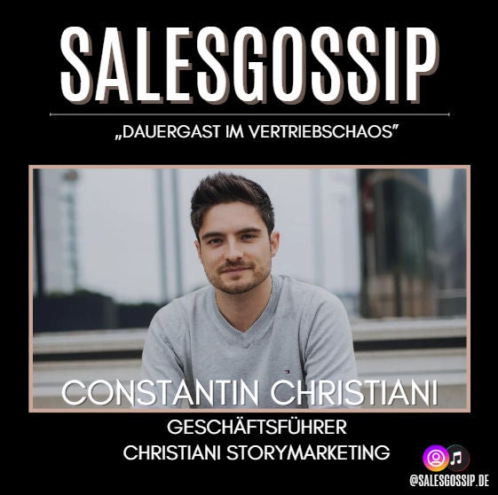 Episode #12 Constantin Christiani und das Geheimnis des Storytellings