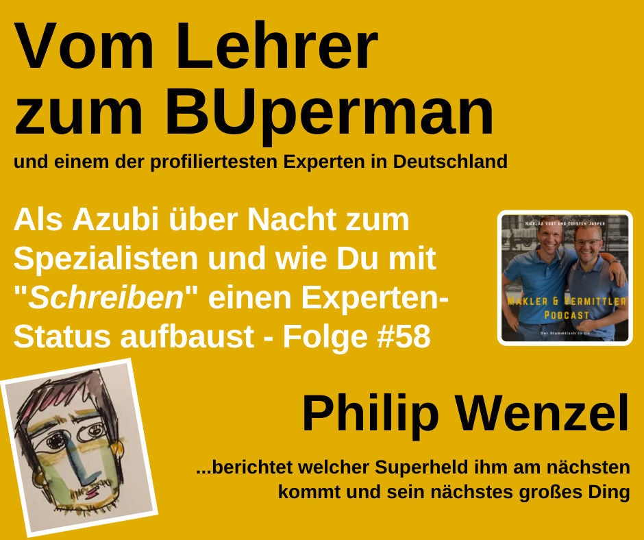 #58 Vom Lehrer zum BUperman - Interview mit Philip Wenzel