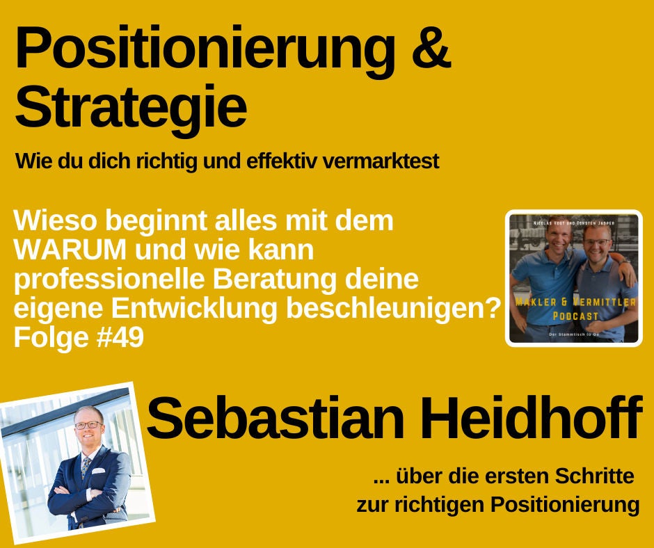 #49 - Sebastian Heithoff über die ersten Schritte zur richtigen Positionierung