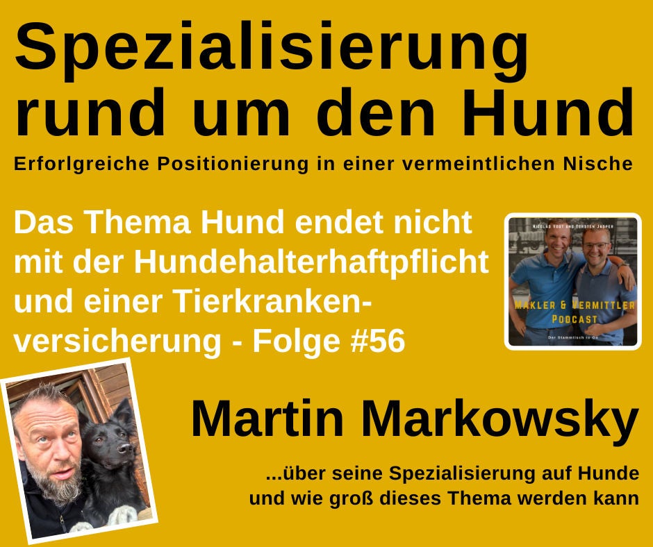#56 Spezialisierung rund um den Hund - Erfolgreiche Positionierung in einer vermeintlichen Nische