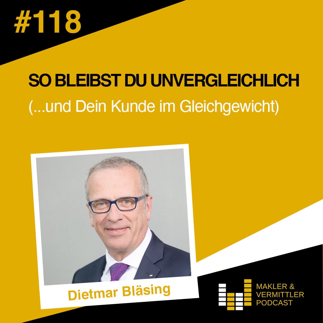 #118 So bleibst du unvergleichlich - Interview mit Dietmar Blaesing