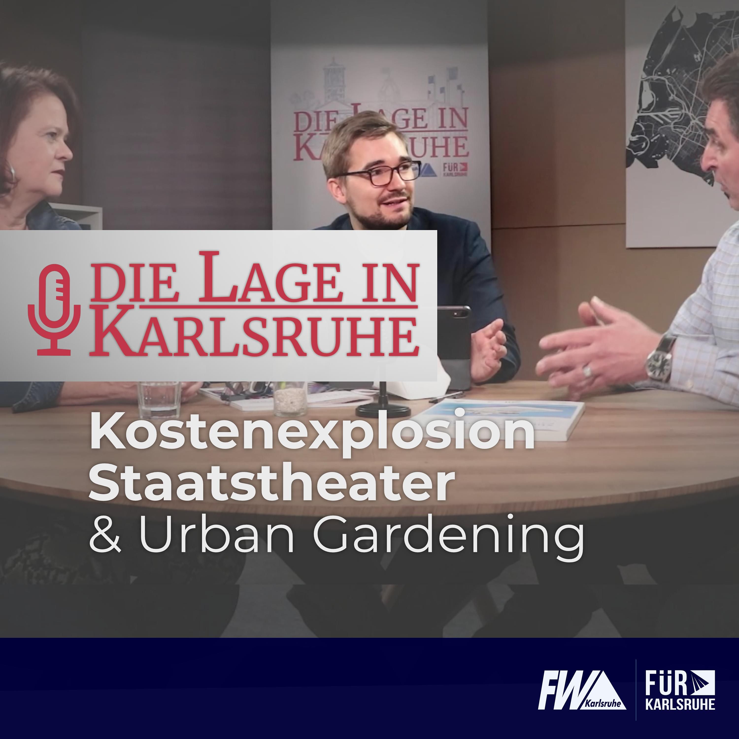 Kostenexplosion Staatstheater & Urban Gardening