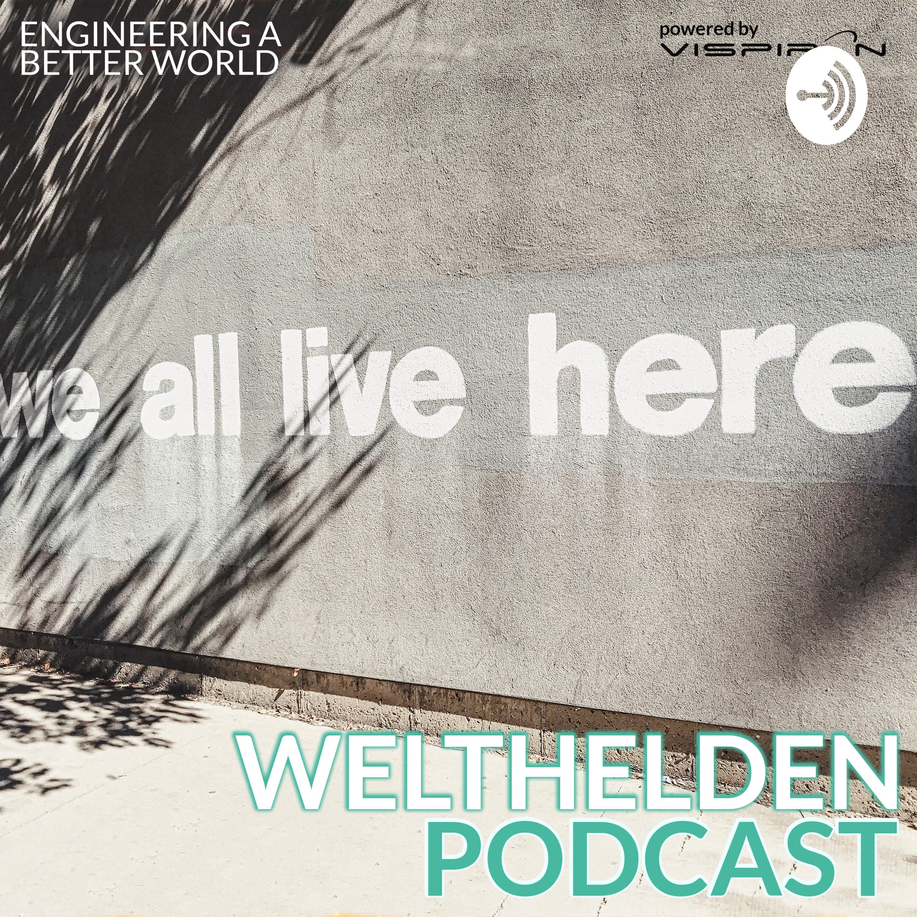 Interviews mit spannenden Gästen - eine Reihe im WELTHELDEN Podcast - TEASER