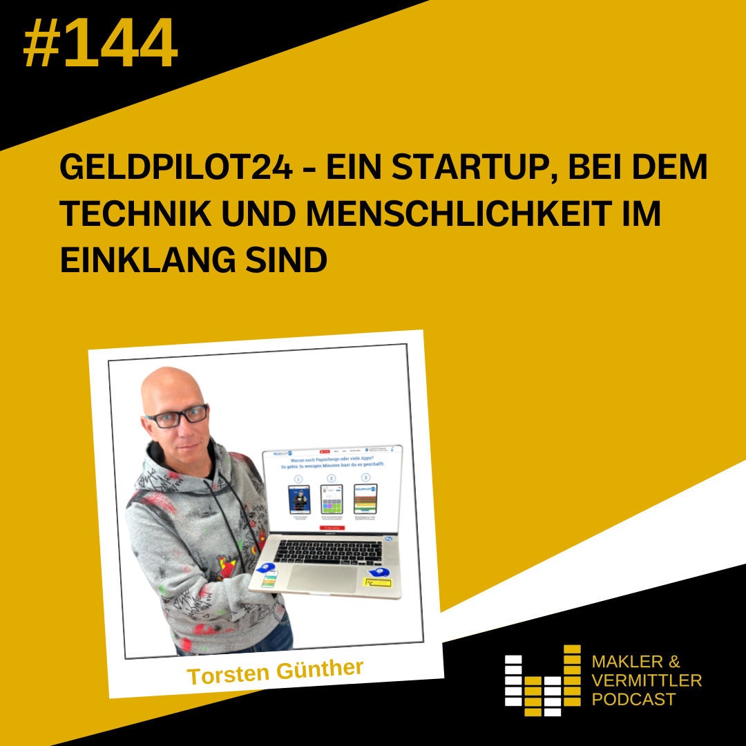 #144 Geldpilot24 - Ein Startup bei dem Technik und Menschlichkeit im Einklang sind