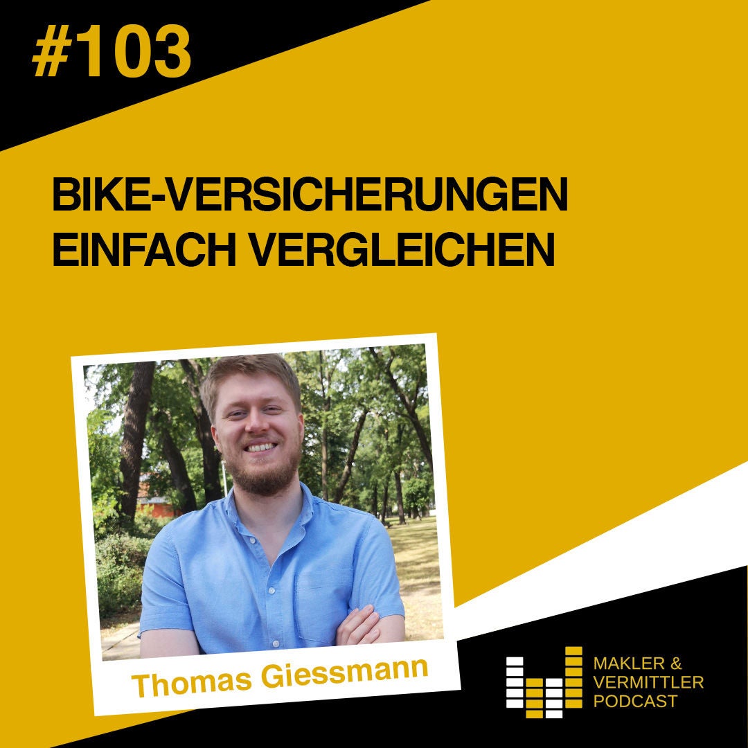#103 Bike-Versicherungen einfach vergleichen- Interview mit Thomas Giessmann