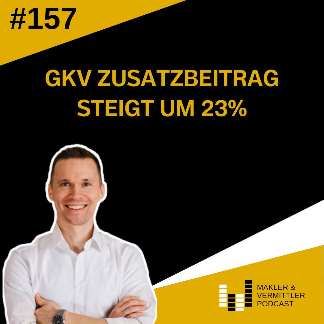 #157 GKV Zusatzbeitrag steigt um 23%